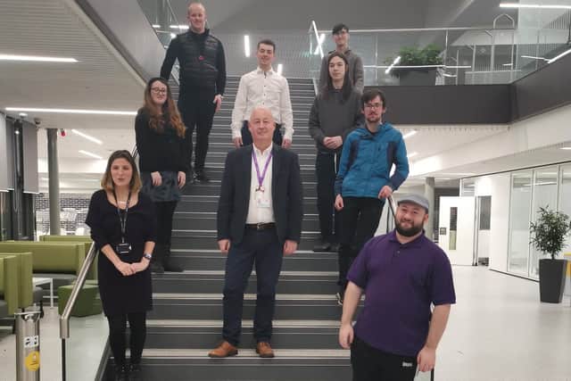 Forth Valley College marks the graduation of this year's Project SEARCH interns
