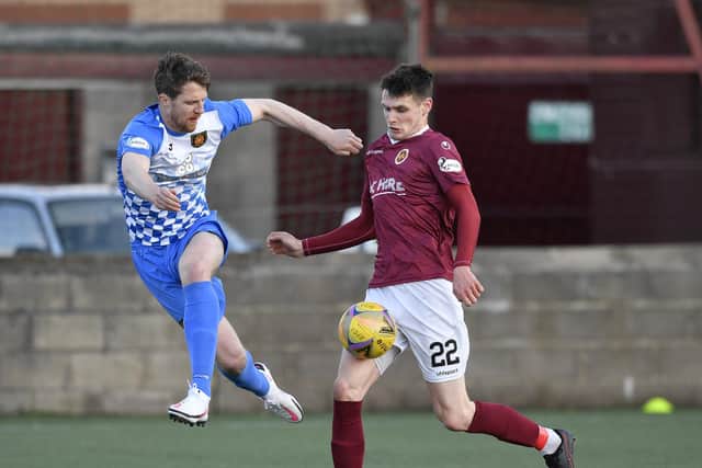 Stenny lost to Albion Rovers in Swift's first game in charge (Pic: Dave Johnston)