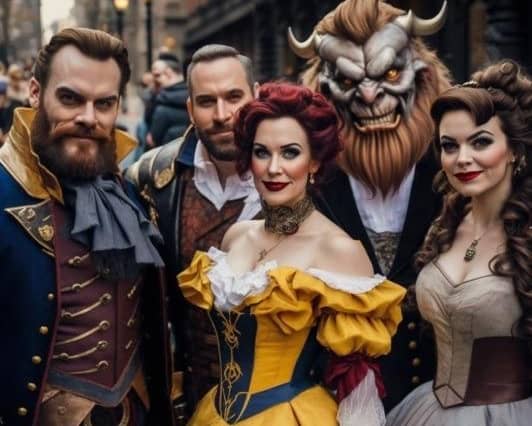 CluedUpp Games are bringing their Beauty and the Beast experience to Falkirk this weekend.  (Pic: CluedUpp Games)
