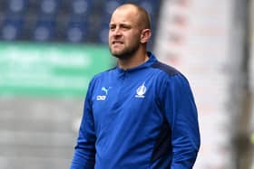 Falkirk assistant head coach and ex-Carlisle United captain Danny Grainger (Photograph by Michael Gillen)