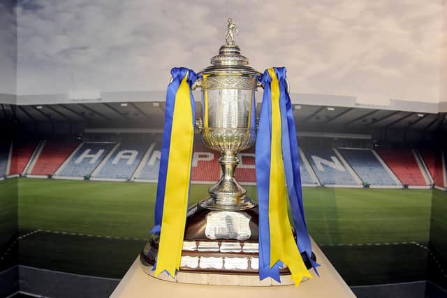 The Scottish Cup trophy