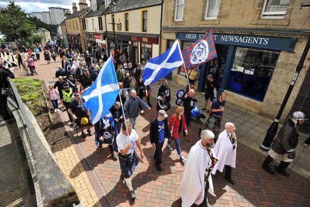 Battle of Falkirk commemoration organised by the Society of John de Graeme last took place in 2019