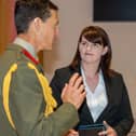 Brigadier Andy Muddiman, Stephanie Grieve, Associate Director Scullion LAW