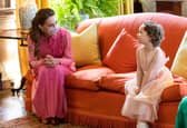 Cancer patient Mila Sneddon met Kate Middleton, Duchess of Cambridge, after featuring in an image from the Hold Still photography project which showed her kissing her father Scott through a window whilst she was shielding during her chemotherapy treatment.