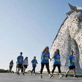 The Helix Park hosted the first Walk for Parkinson's fundraiser since 2019.