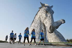 The Helix Park hosted the first Walk for Parkinson's fundraiser since 2019.