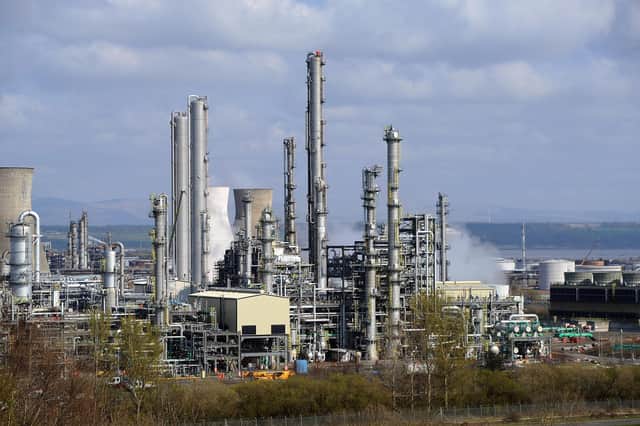 Petroineos has confirmed it will cease operations at Grangemouth's oil refinery and instead transform it into a fuel import terminal by the end of the first half of 2025. (Pic: Michael Gillen)
