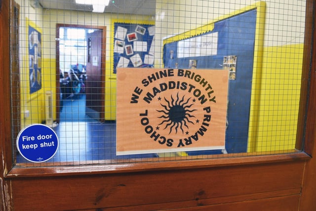 Their new learning space at Wallacestone Primary.