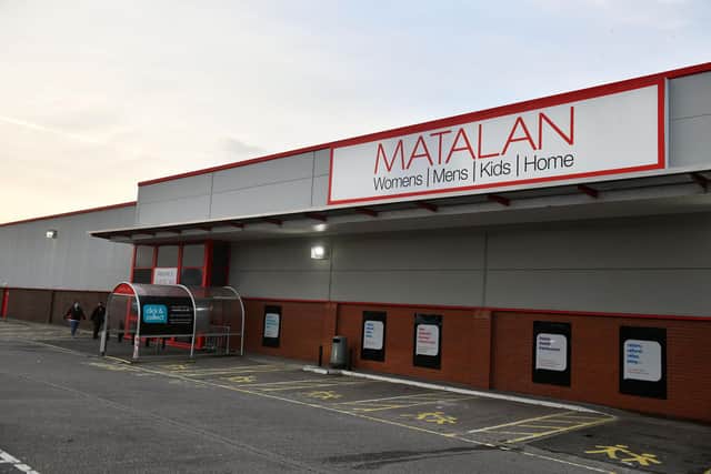 A fire broke out at Matalan earlier today and the store is now closed until further notice