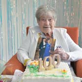 100th birthday celebrations for Grace Muir.