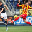 Brad McKay is back in contention for Falkirk after injury layoff (Pic by Michael Gillen)