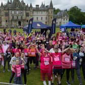 Some of the participants in last year's Race for Life in Callendar Park