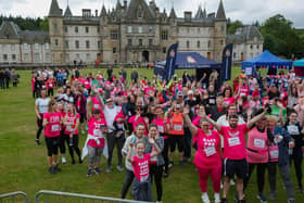 Some of the participants in last year's Race for Life in Callendar Park