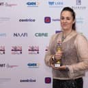 Jaime Garner of Kincardine-based Hero Paws which won the Animal Partnership Award at the Soldiering On Awards.  (Pic: submitted)