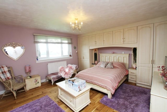The bedrooms are all good sizes.