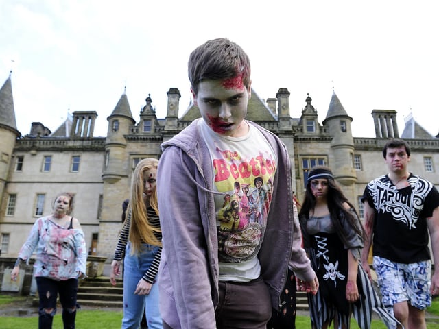 The zombies in daylight.