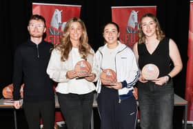 The Bobby Kinzer Special K Endeavour Awards were given to Olivia Mitchell (Table), Bethany Sneddon (Table) and Poppy Duncan (Coaching/Table)