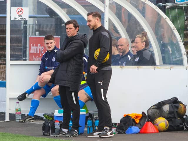 Bo'ness United manager Ian Little (Photo: Scott Louden)