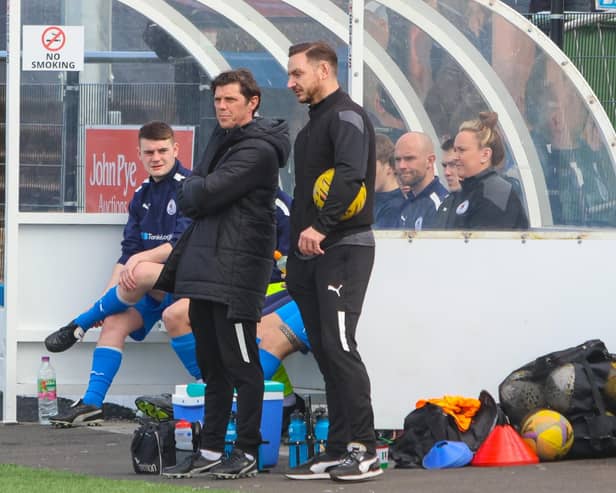 Bo'ness United manager Ian Little (Photo: Scott Louden)