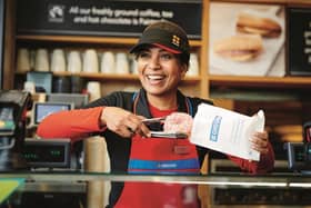 Staff in Greggs will soon be serving up treats again in the store