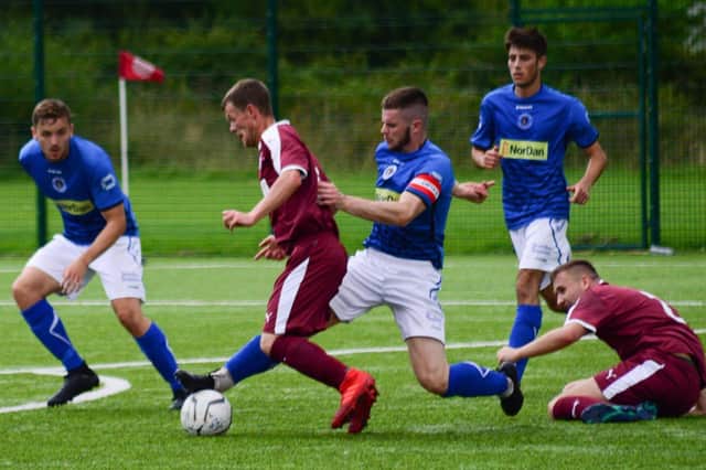 Bo'ness United Junior FC in action (Submitted pic)