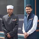 Abbas Mohammad and with chef Prince Morol at Bo’ness Spice at 61 South Street