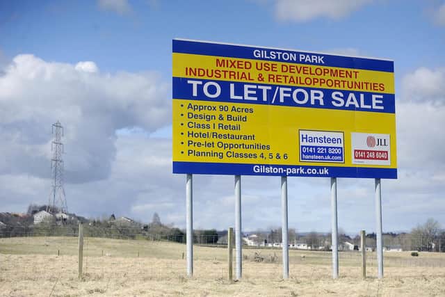 Another planning application is on the way for the Gilston Farm site near Polmont