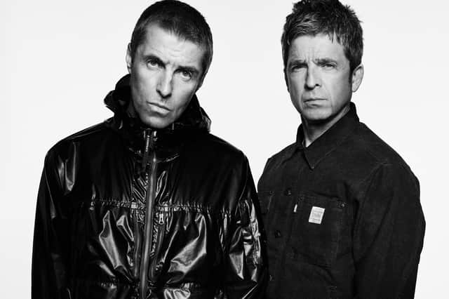 Liam Gallagher, left, and elder brother Noel are reuniting for an Oasis tour next summer including two Edinburgh dates (Photo: Simon Emmett/Fear PR)