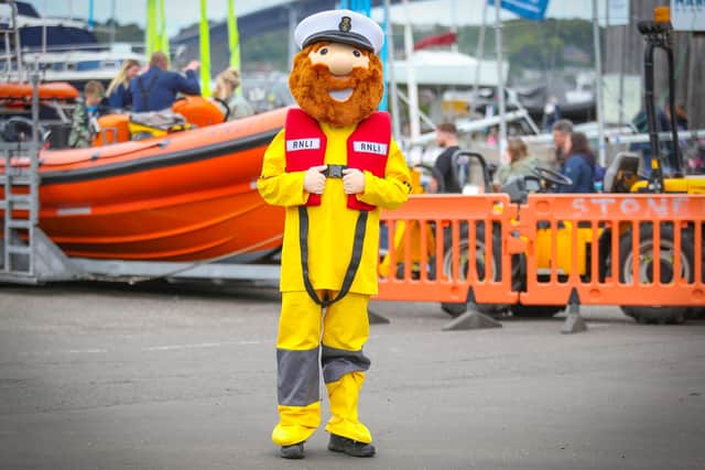 The RNLI's mascot Stormy Stan had a busy weekend entertaining all ages!