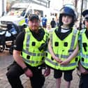 This summer's emergency services day in Falkirk town centre was another opportunity for the public to thank workers for their commitment