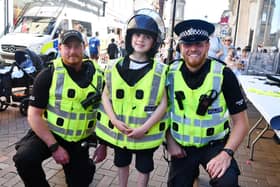 This summer's emergency services day in Falkirk town centre was another opportunity for the public to thank workers for their commitment