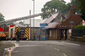 The Thomas Johnston Butchers shop in Brightons was devastated by a fire which started when thunderstorms hit the country in August 2020. Picture: Scott Louden.