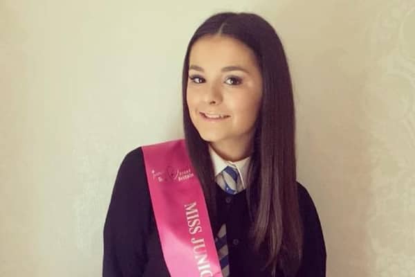 Chloe McNaughton, from Airth, is Miss Junior Teen Falkirk and will take part in the finals of the Miss Junior Team Great Britain later this year.