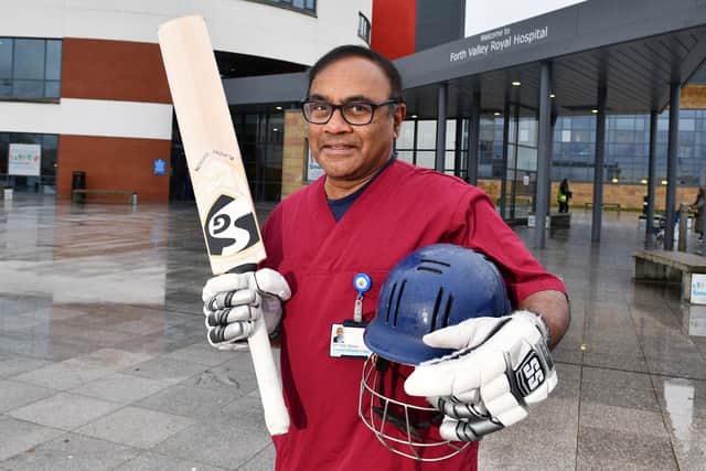 NHS Forth Valley Consultant Orthopaedic Surgeon Moses earned an award for his performances (Photo: Michael Gillen)
