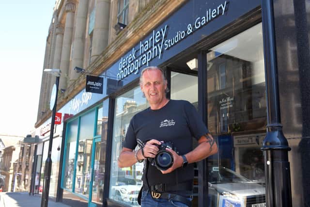 Derek Harley, director of Derek Harley Photography Studio and Gallery in Falkirk. Picture: Michael Gillen.