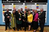 SNP councillors elected to Falkirk Council (missing David Balfour). Pic: Michael Gillen
