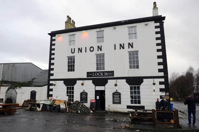 The Union Inn is waiting to see if it will be able to keep its roofed beer garden area