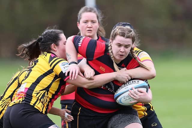 Stags' Ladies topped the National Plate's Pool B with three wins from three outings