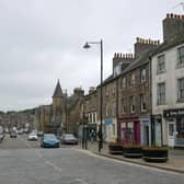 Stock picture of Linlithgow High Street, by Michael Gillen.