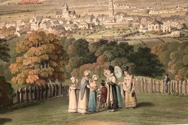 The image of Falkirk in 1824.  (pic: Submitted)