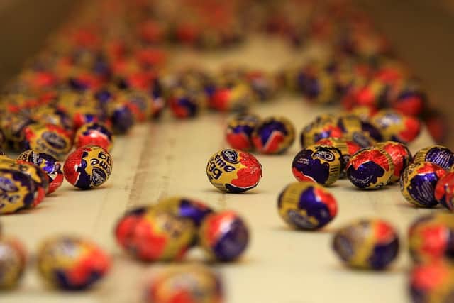 A Cadbury Creme Eggs theif has been jailed.