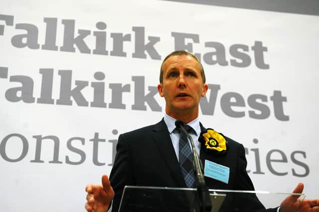 Michael Matheson retains his Falkirk West seat (Pic: Michael Gillen)