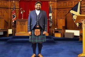 Grangemouth's Abbotsgrange Parish Church minister Reverend Aftab Gohar is the first person born and raised in South Asia to be installed as a Scottish Presbytery Moderator