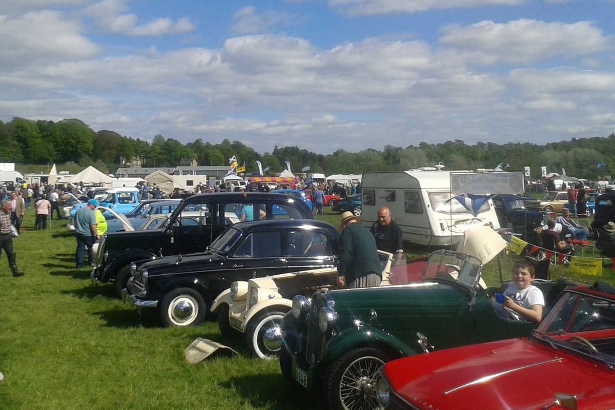 Classic cars from Falkirk motoring to big Forth Valley event