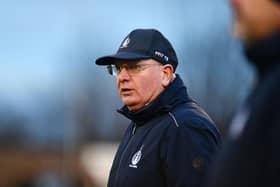 Falkirk manager John McGlynn is expecting a tough game this weekend against Hamilton Accies despite their shock defeat to Annan last time out (Photo: Michael Gillen)