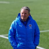 Athletic manager Willie Irvine (Picture: Scott Louden)