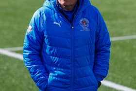 Athletic manager Willie Irvine (Picture: Scott Louden)