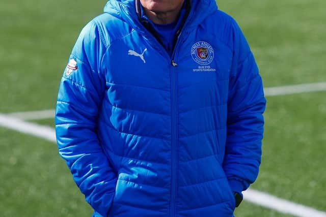 Athletic manager Willie Irvine (Picture: Scott Louden)
