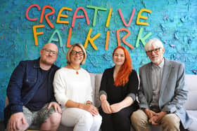 From left: Adam Mckechnie, D2 The Creative Centre director; Hania Smith, lead tutor; Kat Nicolson, art coordinator and tutor; and Craig McKechnie, creative director. Picture: Michael Gillen.