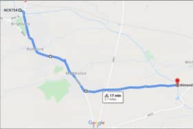 An updated diversion route has been provided for the Union Canal.  (Google Maps)